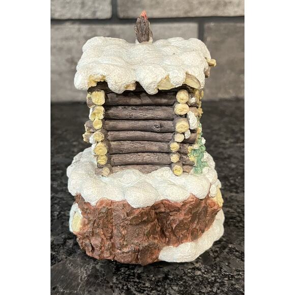 Enesco Moose Creek Crossing “Nature Calls” 1995 Musical Moose Outhouse #170933 - Picture 5 of 8